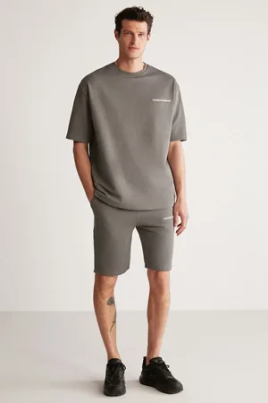 Grimelange Colombia Trainingsanzug-set, 2-teilig, Comfort Fit, Polarless, Bestickt, für Herren - S