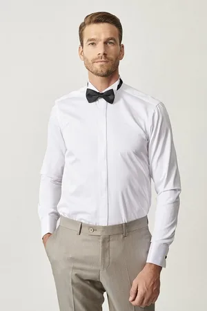 Altınyıldız Classics Maßgeschneidertes Slim-fit-hemd Mit Schmalem Schnitt In Mit Anzugkragen In für Herren - M