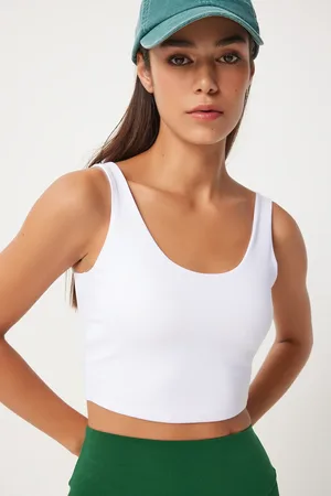 Happiness istanbul Weißer Formender Strick-sport-bh – für Damen - 34