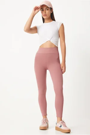 Happiness istanbul Puderfarbene Gerippte Strickstrumpfhose Mit Hoher Taille für Damen - 38