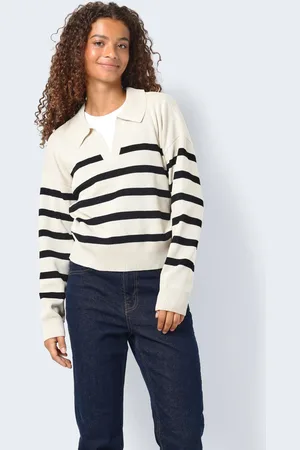 Noisy May Nmfı L/s Polo Neck Knit Fwd Noos für Damen - L