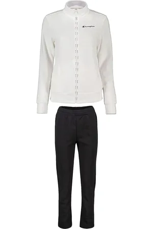 Champion Trainingsanzug, Sweatanzug Mit Durchgehendem Reißverschluss Und Logo-schriftzug für Damen - L