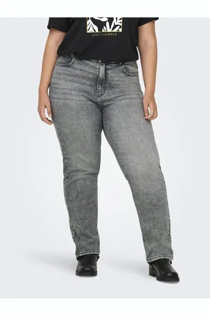 ONLY Gerade Geschnittene Jeans Carmily Hohe Taille Gerade Geschnitten Jeans für Damen - 42/30