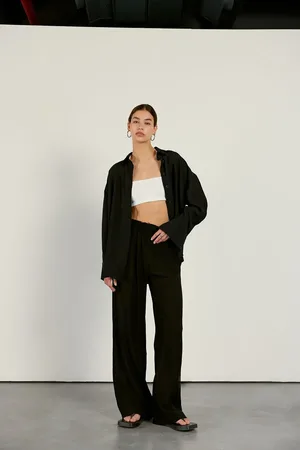 VATKALI Jogger-hose Mit Weitem Bein In für Damen - 40