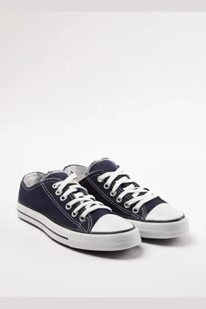 Trendyol Flache Sneakers In Marineblau Zum Schnüren, Takaw25sn00011 für Herren - 41