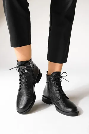 Marjin Stiefel, Schnürstiefel, Reißverschluss, Ligante, , Schlangenleder für Damen - 37