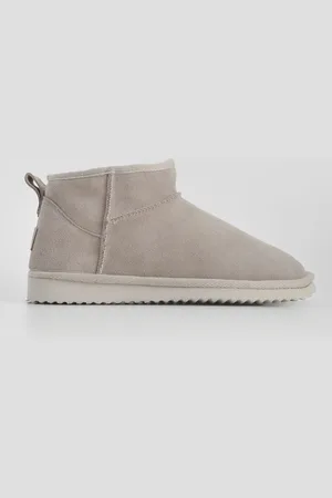 Marjin Stiefeletten Aus Echtem Leder Mit Fell Innen, Minigröße Rolen, Wildleder für Damen - 38
