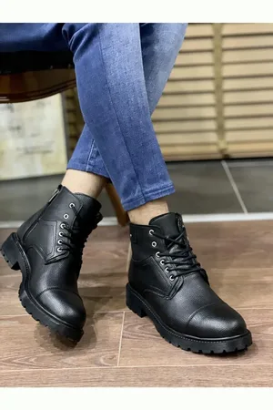 Muggo Lampar-garantierte Winterstiefel Mit Schnürung Und Reißverschluss für Herren - 41