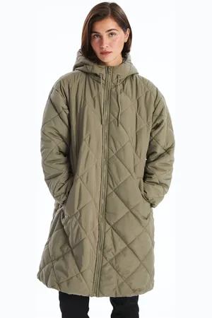LC Waikiki Gesteppter Puffermantel Mit Kapuze für Damen - 38