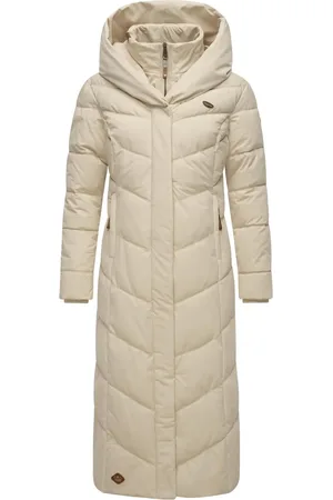 Ragwear Steppmantel Natalka Extralang für Damen - 2XL
