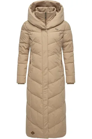 Ragwear Steppmantel Natalka Extralang für Damen - S