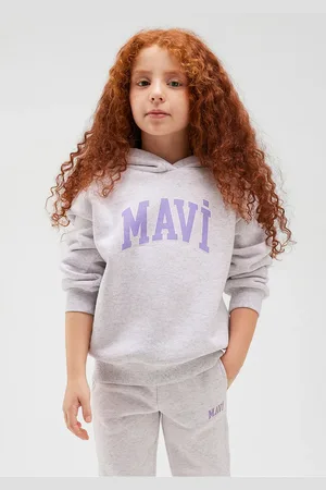 Mavi Graues Kapuzensweatshirt Mit Logo-aufdruck7610035-85438 für Damen - 2-3
