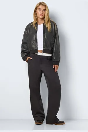 Noisy May Lds Gerade Geschnittene Boxershorts, Double Husband Und Pasel-detail für Damen - M