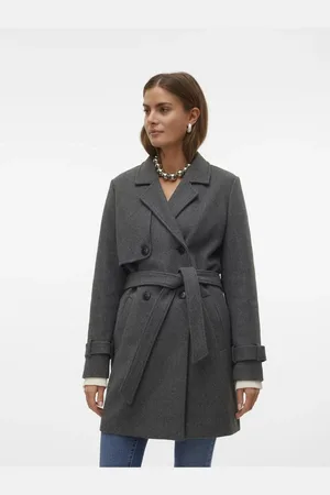 VERO MODA Trenchcoat Vmpopamy Trenchcoat für Damen - M