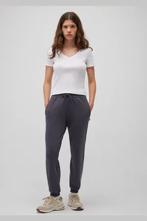 Mavi Anthrazitfarbene Jogginghose Basismodell -80932 für Damen - L