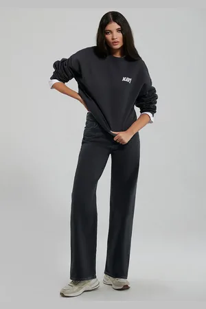 Mavi Anthrazitfarbenes Sweatshirt Mit Logo-print1611600-82185 für Damen - S