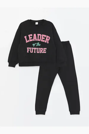 LC Waikiki Lw Langarm-pyjama-set Für Mädchen Mit Rundhalsausschnitt für Damen - 5–6 Jahre