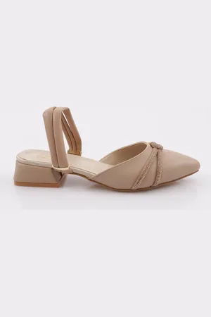 DGN Ballerinas Mit Steindetails – Hautfarbe für Damen - 40