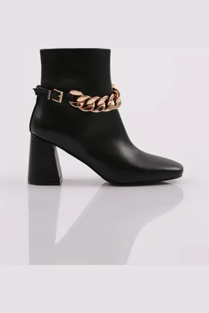 DGN Stiefel Mit Kettenzubehör Und Absatz In für Damen - 38