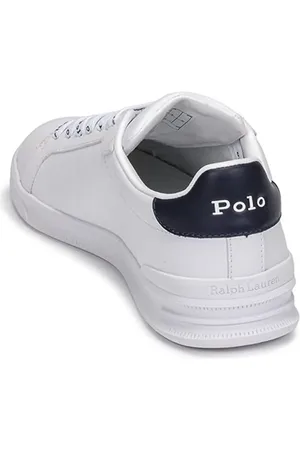 Ralph Lauren Heritage Court White/newport Navy Pp Sneakers für Herren - 41