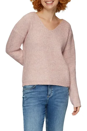 QS by s.Oliver V-kragen, Weiches Material, Polyester-mix für Damen - XS