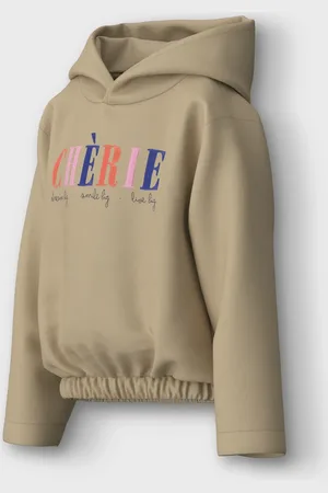 NAME IT Name ıt Nkfolanja Ls Kurzes Und Bequemes Stoff-sweatshirt Bru Pb für Damen - 134/140