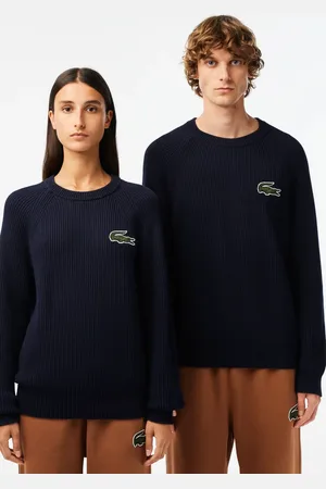 Lacoste Marine – Ski Mit Langem, Weichem Marine-stoff - 2XS