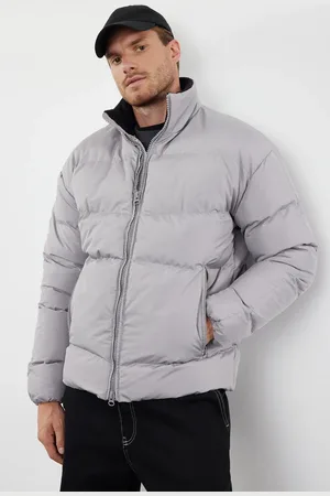 Trendyol Übergroße Pufferjacke In – Ribstop, für Herren - S