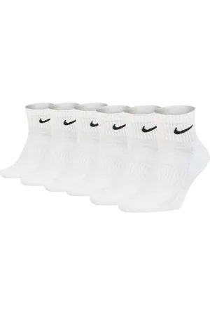 Nike Unisex 6er Pack Sportsocken Everyday, Cotton Cushioned Ankle, Einfarbig - 38–42