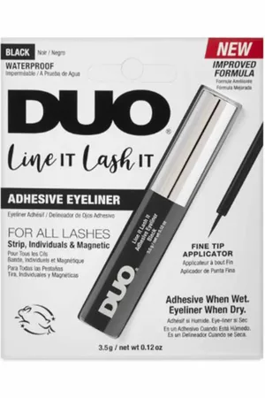 Ardell Pro Duo Black Eyeliner – Selbstklebend, 3,5 G Lash It Line It - One Size