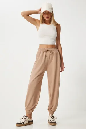 Happiness istanbul Creme Modal Mix Jogginghose - für Damen - 40
