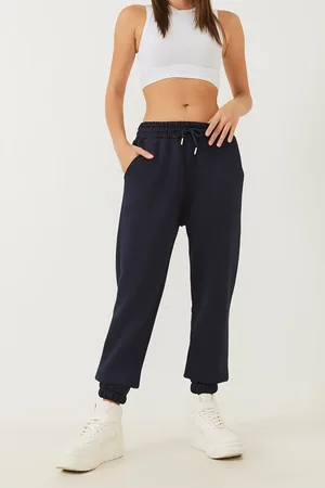 Bianco Lucci Jogginghose Mit Taschendetail Und Elastischen Beinen Mbhs011 für Damen - S