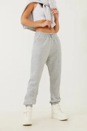 Bianco Lucci Jogginghose Mit Taschendetail Und Elastischen Beinen Mbhs011 für Damen - S