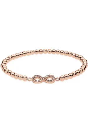 Elli Armband Aus 925er Silber – Infinity Crystal für Damen - 20 cm