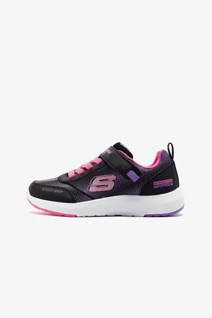 Skechers Journey Time Dynamic Tread – Schwarze Sportschuhe Für Große Mädchen 303387 L Bkhp - 29