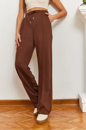 Bianco Lucci Lässige Jogginghose Mit Weitem Bein 2396 für Damen - S