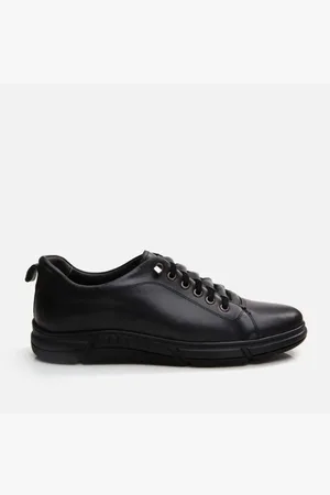 YAYA Schwarze Sportschuhe Aus Echtem Leder für Herren - 41