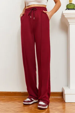 Bianco Lucci Lässige Jogginghose Mit Weitem Bein 2396 für Damen - S