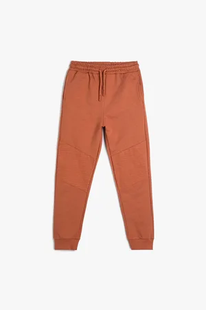 Koton Basic-jogginghose Aus Baumwolle Mit Bindegürtel Und Taschen für Herren - 6–7 Jahre