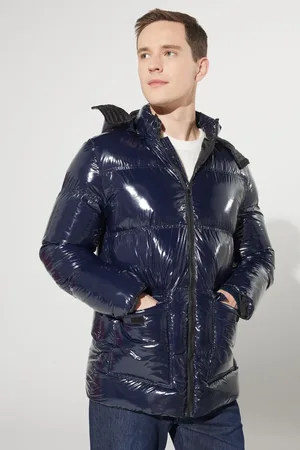 Altınyıldız Classics Freizeitjacke In Marineblau Mit Standard-passform, Normaler Passform, Kältebeständig für Herren - S