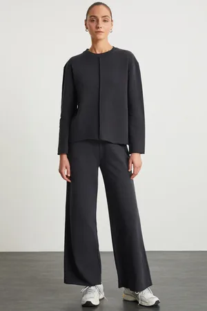 Grimelange Shalini Jogginghose In Anthrazit Mit Gummizug In Der Taille für Damen - XL
