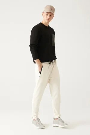 Avva Jogginghose – Soft Touch, Schnür-taille, Seitentasche Und Elastisches Bein A31y3404 für Herren - XL