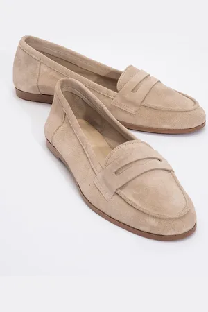 LuviShoes F02 Wildleder Babet für Damen - 36