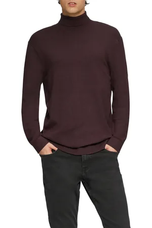 QS by s.Oliver Feiner Strickpullover Mit Schildkrötenhals für Herren - L