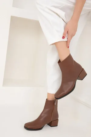 SOHO Hellbraune Stiefel Und Stiefeletten für Damen - 40