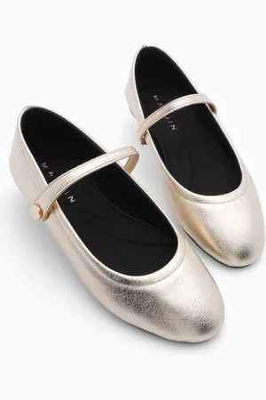 Marjin Helm-ballerina-schuhe Mary Jane Mesve Gold für Damen - 37