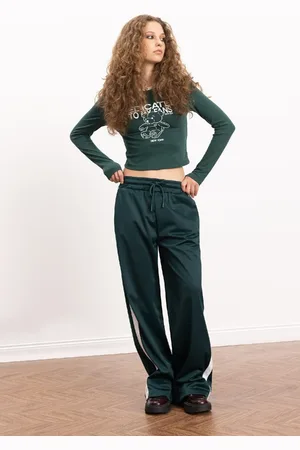 DeFacto Coool Wide Leg Wide Leg Waist Elastic Pocket Schnür-jogginghose für Damen - XL
