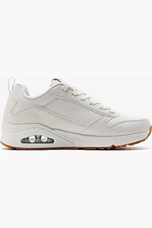 Skechers Weiße Wanderschuhe für Herren - 43