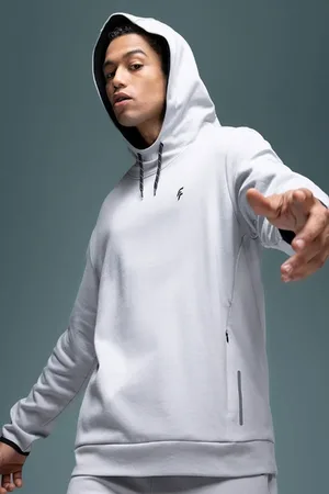 DeFacto Fit Standard Fit Kapuzenpullover Bedruckt Tasche Sportler Sweatshirt B4372ax24sp für Herren - M