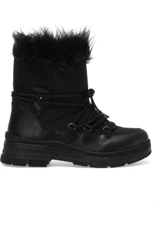 İnci Incı Marala.z 2pr Schwarze Schneestiefel für Damen - 37